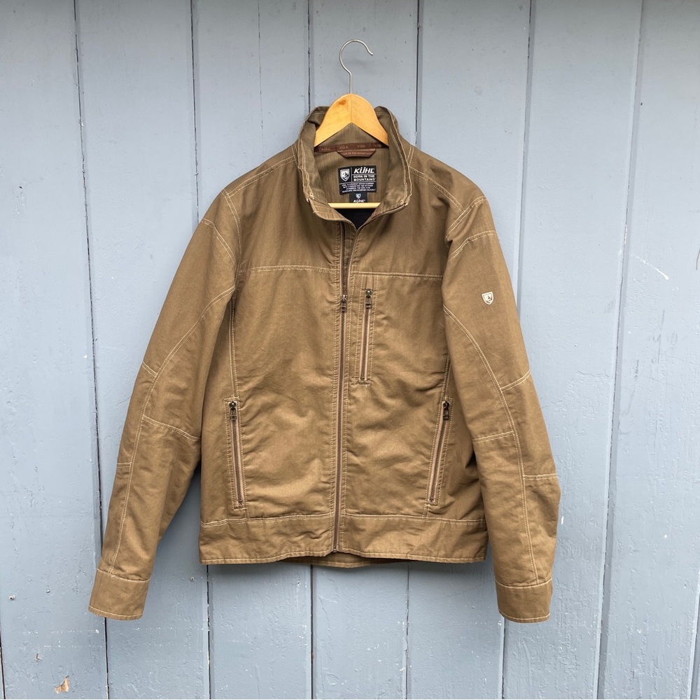 Kuhl Khaki Burr Jacket mens medium